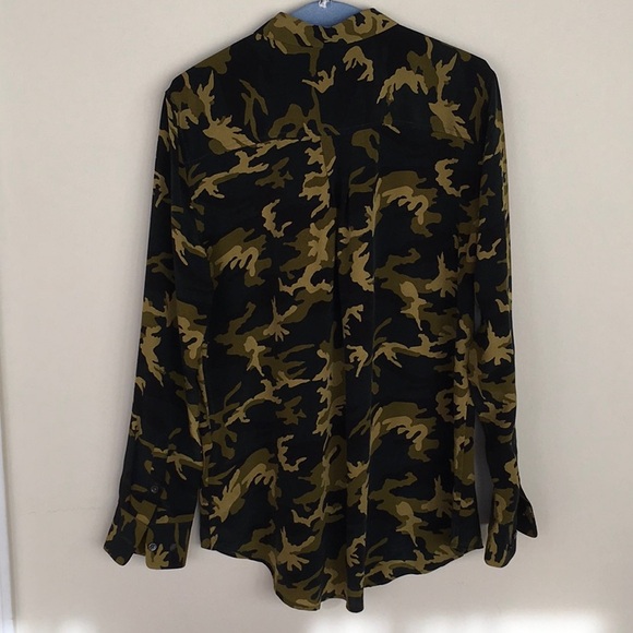 EUC Equipment Silk Blouse - Picture 3 of 5